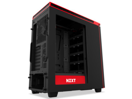 Gabinete Gamer NZXT H400I, Mid Tower, Com 3 Fans, Vidro Temperado, Sem Fonte, CA-H400W-BL