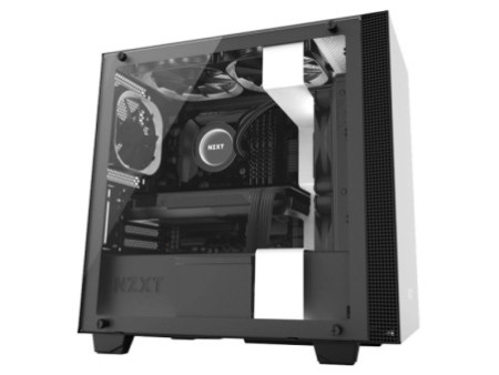 Gabinete Gamer NZXT H700i, Mid Tower, Com 4 Fans, Vidro Temperado, Black-Blue, Sem Fonte, CA-H700W-BL