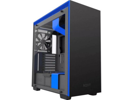 Gabinete Gamer NZXT H700i, Mid Tower, Com 4 Fans, Vidro Temperado, Black-Red, Sem Fonte, CA-H700W-BR