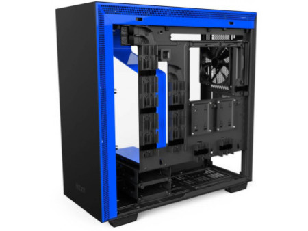 Gabinete Gamer NZXT H700i, Mid Tower, Com 4 Fans, Vidro Temperado, Black-Red, Sem Fonte, CA-H700W-BR