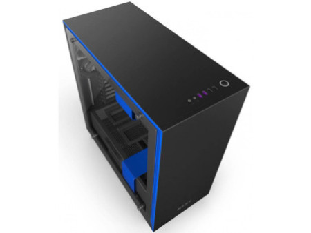 Gabinete Gamer NZXT H700i, Mid Tower, Com 4 Fans, Vidro Temperado, Black-Red, Sem Fonte, CA-H700W-BR