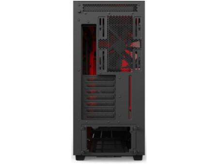 Gabinete Gamer NZXT S340 Elite, Mid Tower, Com 2 Fans, Vidro Temperado, Black-Blue, Sem Fonte, CA-S340W-B5