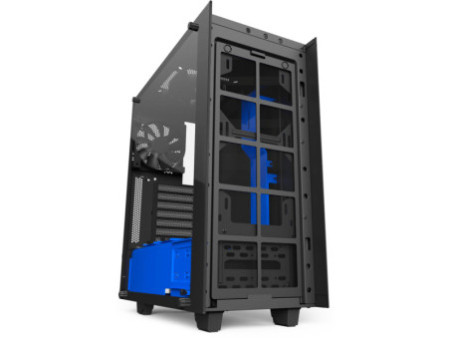 Gabinete Gamer NZXT H700i, Mid Tower, Com 4 Fans, Vidro Temperado, Black, Sem Fonte, CA-H700W-BB