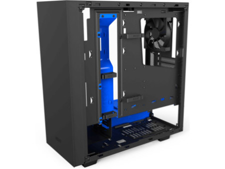 Gabinete Gamer NZXT H700i, Mid Tower, Com 4 Fans, Vidro Temperado, Black, Sem Fonte, CA-H700W-BB