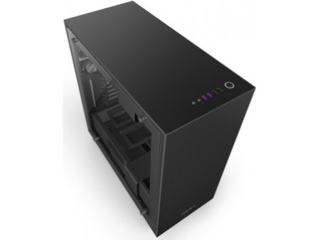 Gabinete Gamer NZXT H700i, Mid Tower, Com 4 Fans, Vidro Temperado, White, Sem Fonte, CA-H700W-WB
