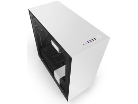 Gabinete Gamer NZXT S340 Elite, Mid Tower, Com 2 Fans, Vidro Temperado, Black, Sem Fonte, CA-S340W-B3