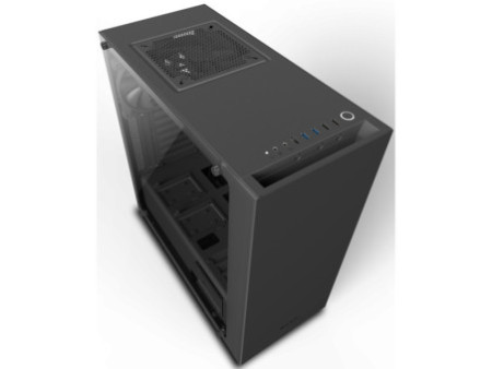 Gabinete Gamer NZXT S340 Elite, Mid Tower, Com 2 Fans, Vidro Temperado, White, Sem Fonte, CA-S340W-W2