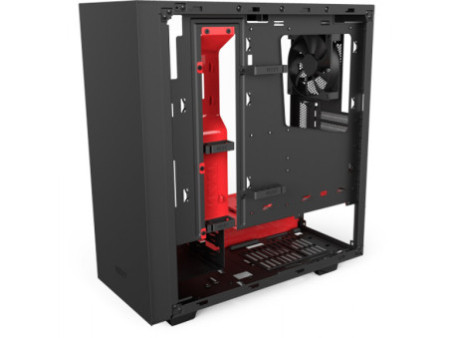 Gabinete NZXT S340 Razer Edition Mid Tower Sem Fonte, CA-S340W-RA