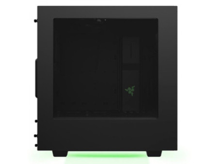 Gabinete Gamer NZXT S340, Mid Tower, Com 2 Fans, Vidro Temperado, Black-Blue, Sem Fonte, CA-S340MB-GB
