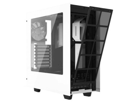 Gabinete Gamer NZXT S340, Mid Tower, Com 2 Fans, Vidro Temperado, Black, Sem Fonte, CA-S340W-B1