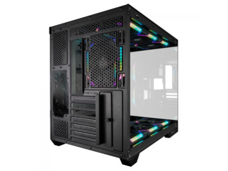 Gabinete Gamer Redragon Reflect Pro, Mid Tower, Vidro Temperado, E-ATX, Sem Fonte, Sem Fans, Preto, CA-607B