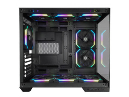 Gabinete Gamer Redragon Reflect Pro, Mid Tower, Vidro Temperado, E-ATX, Sem Fonte, Sem Fans, Preto, CA-607B