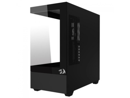 Gabinete Gamer Redragon Aeroglass Lunar, Mid Tower, Vidro Temperado, E-ATX, White, Sem Fonte, Sem Fan, CA-602W