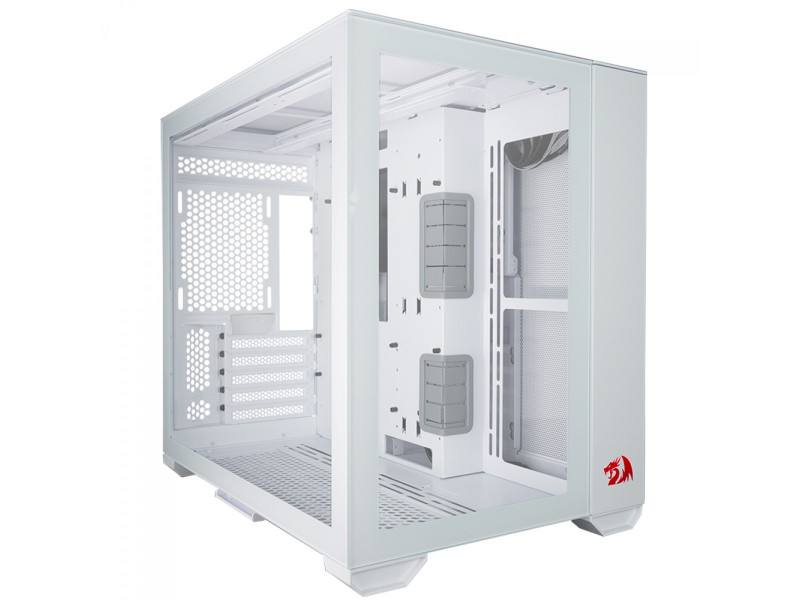 Gabinete Gamer Redragon Skyfire, Mid Tower, Vidro Temperado, Black, Sem Fonte, Sem Fan, GC-XA211