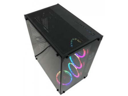 Gabinete Gamer Redragon Bluestreak, Mid Tower, Vidro Temperado, Black, Sem Fonte, Sem Fan, GC-MA211