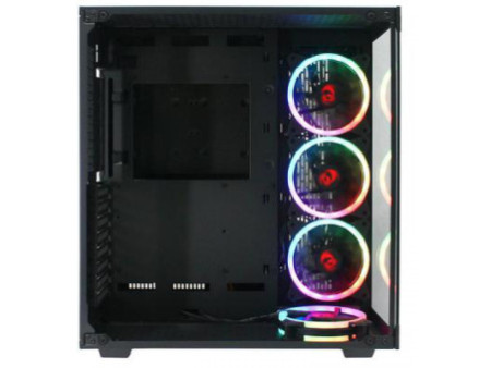 Gabinete Gamer Redragon Bluestreak, Mid Tower, Vidro Temperado, Black, Sem Fonte, Sem Fan, GC-MA211