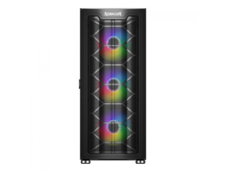 Gabinete Gamer Redragon Megatron, Mid Tower, Vidro Temperado, White, ATX, Sem Fonte, Sem Fans, GC-705W