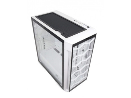 Gabinete Gamer Redragon, Wheel Jack, Mid Tower, Vidro Temperado, White, Sem Fonte, Sem Fan, GC-606W