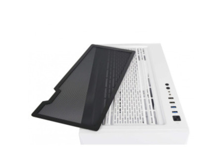 Gabinete Gamer Redragon, Wheel Jack, Mid Tower, Vidro Temperado, White, Sem Fonte, Sem Fan, GC-606W