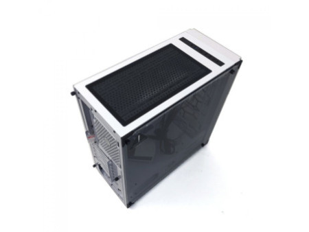 Gabinete Gamer Redragon, Wheel Jack, Mid Tower, Vidro Temperado, Black, Sem Fonte, Sem Fan, GC-606BK