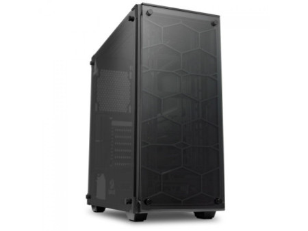 Gabinete Gamer ReDragon Infernal Dragon Strafe, Mid Tower, Vidro Temperado, Black, ATX, Sem Fonte, Sem Fan, GC-706IF