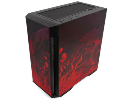 Gabinete Gamer Redragon Megatron, Mid Tower, Vidro Temperado, Black, ATX, Sem Fonte, Sem Fans, GC-705B