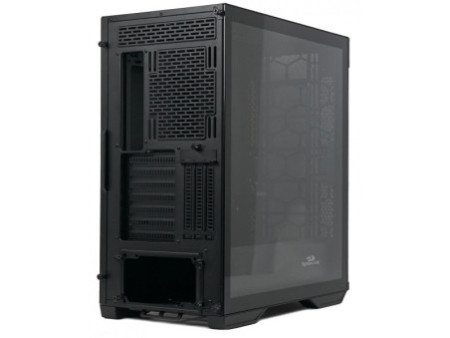 Gabinete Gamer Redragon Megatron, Mid Tower, Vidro Temperado, Black, ATX, Sem Fonte, Sem Fans, GC-705B