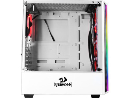 Gabinete Gamer Redragon, Grapple, Mid Tower, Vidro Temperado, Black, Sem Fonte, Sem Fan