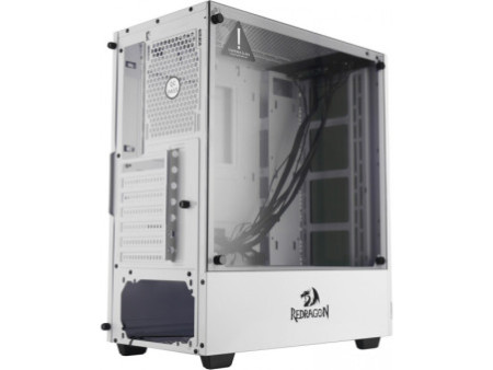 Gabinete Gamer Redragon, Grapple, Mid Tower, Vidro Temperado, Black, Sem Fonte, Sem Fan