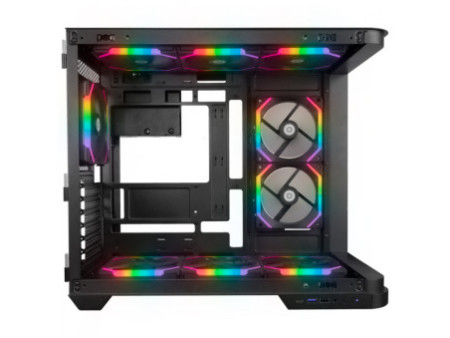 Gabinete Gamer Redragon Wideload Pro, Mid Tower, Vidro Temperado, ATX, White, Sem Fonte, Sem Fan, CA-604W-PRO