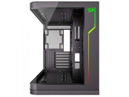Gabinete Gamer Redragon Wideload Pro, Mid Tower, Vidro Temperado, ATX, White, Sem Fonte, Sem Fan, CA-604W-PRO
