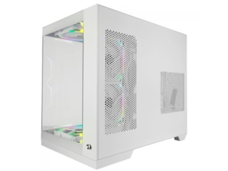 Gabinete Gamer Redragon Reflect Flow, Preto, Mid Tower, Vidro Temperado, ATX, Sem Fonte, Sem Fan, CA-606B