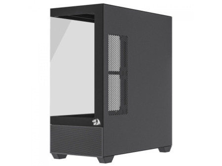 Gabinete Gamer Redragon Reflect, Preto, Mid Tower, Vidro Temperado, ATX, Sem Fonte, Sem Fan, CA-601B