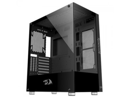 Gabinete Gamer Redragon Reflect Lunar White, Mid Tower, Vidro Temperado, ATX, Sem Fonte, Sem Fan, CA-601W