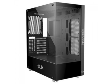 Gabinete Gamer Redragon Reflect Lunar White, Mid Tower, Vidro Temperado, ATX, Sem Fonte, Sem Fan, CA-601W