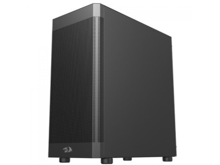 Gabinete Gamer Redragon Aeroglass, Mid Tower, Vidro Temperado, E-ATX, Black, Sem Fonte, Sem Fan, CA-602B