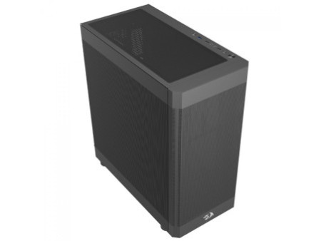 Gabinete Gamer Redragon Aeroglass, Mid Tower, Vidro Temperado, E-ATX, Black, Sem Fonte, Sem Fan, CA-602B