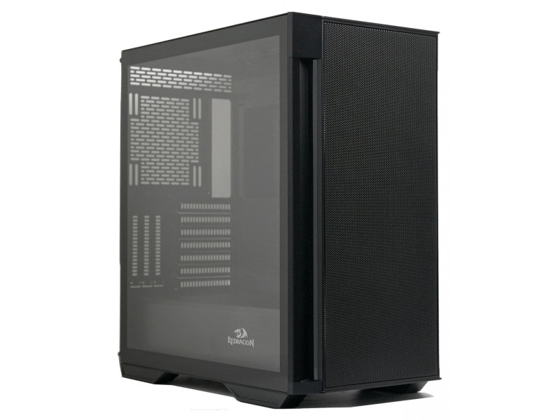 Gabinete Gamer Redragon Demolisher, Mid Tower, Vidro Temperado, White, ATX, Sem Fonte, Sem Fan, GC-706W