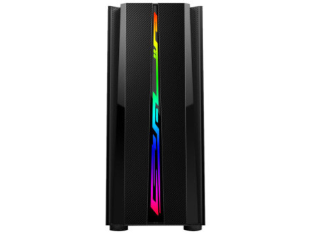 Gabinete Gamer Redragon Mixmaster, Mid Tower, Vidro Temperado, Black, ATX, Sem Fonte, Com 3 Fans, GC-618