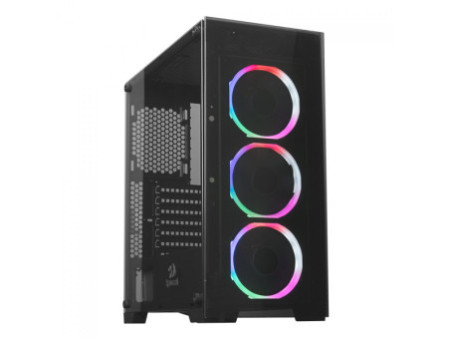 Gabinete Gamer Redragon Starscream, Mid Tower, Vidro Temperado, Pink, Sem Fonte, Sem Fan, GC-610P