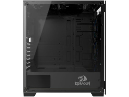 Gabinete Gamer Redragon Starscream, Mid Tower, Vidro Temperado, Pink, Sem Fonte, Sem Fan, GC-610P