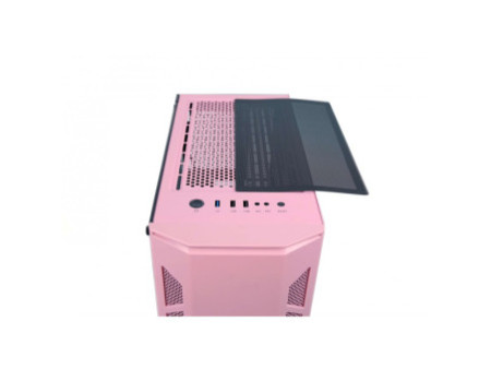 Gabinete Gamer Redragon Starscream, Mid Tower, Vidro Temperado, White, Sem Fonte, Sem Fan, GC-610W