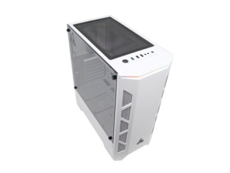 Gabinete Gamer Redragon Grindor, Mid Tower, Vidro Temperado, Black, Sem Fonte, Sem Fan