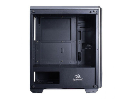 Gabinete Gamer Redragon, Diamond Storm Pro RGB, Mid Tower, Vidro Temperado, Black, Sem Fonte, Com 3 Fans, CA903 PRO