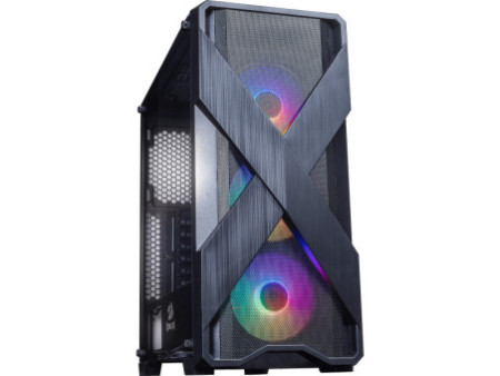 Gabinete Gamer Redragon, Nosecone, Mid Tower, Vidro Temperado, Black, Sem Fonte, Sem Fan, GC-909