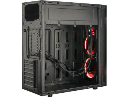 Gabinete Gamer Redragon Diamond Storm, Mid Tower, Com 3 Fans RGB, Vidro Temperado, Black, Sem Fonte, CA903