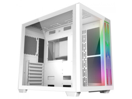 Gabinete Gamer SuperFrame Hércules, Full Tower, RGB, Vidro Temperado, E-ATX, Black, Sem Fonte, Com 5 Fans