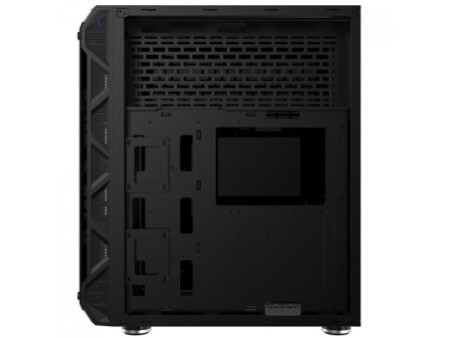 Gabinete Gamer SuperFrame Hércules, Full Tower, RGB, Vidro Temperado, E-ATX, Black, Sem Fonte, Sem Fan