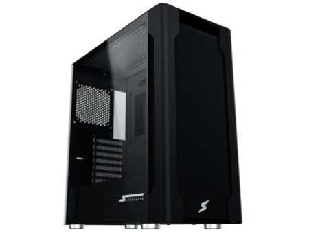 Gabinete Gamer SuperFrame Overtake, Mid Tower, Vidro Temperado, ATX, Sem Fonte, Com 4 Fans