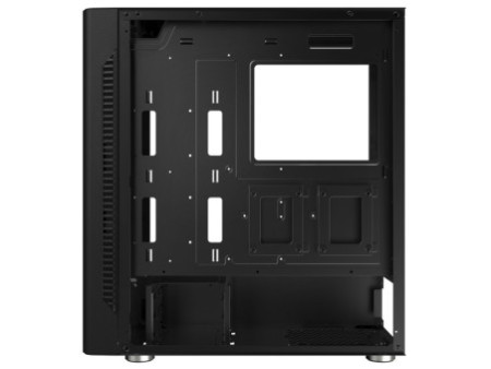Gabinete Gamer SuperFrame Overtake, Mid Tower, Vidro Temperado, ATX, Sem Fonte, Com 4 Fans